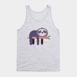 Slothy sloth Tank Top